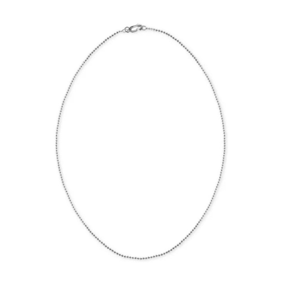 Alex Woo Sterling Silver Little Letters “E” Charm Necklace 16” NWT - Picture 7 of 9